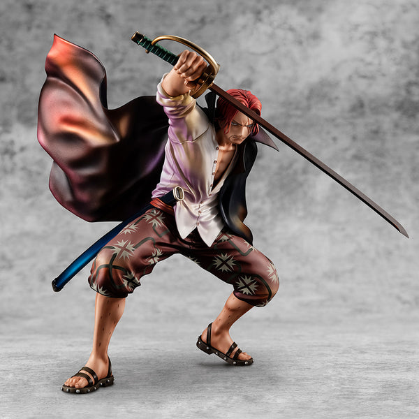 One Piece - Portrait.Of.Pirates “Playback Memories” “Red-Haired” Shanks Figures///Non-Scale Figure