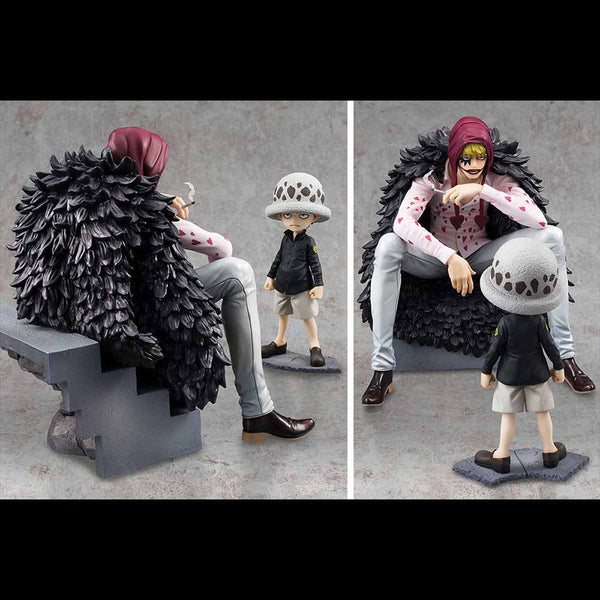 One Piece - Portrait.Of.Pirates ”Limited Edition” Corazon & Law (Repeat) Figures///Non-Scale Figure