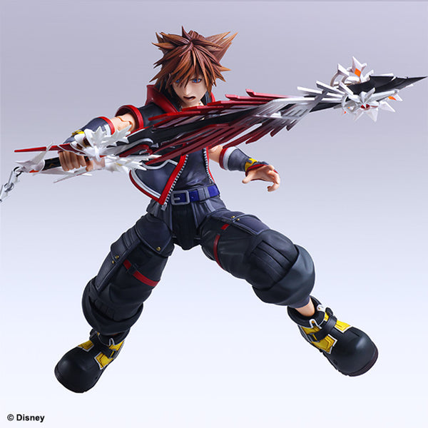 Kingdom Hearts III Sora Version 2 Deluxe Play Arts Kai Action Figure