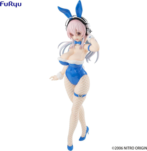 Banpresto - Super Sonico - Bicute Bunnies Figure - Super Sonico Blue Rabbit Ver.