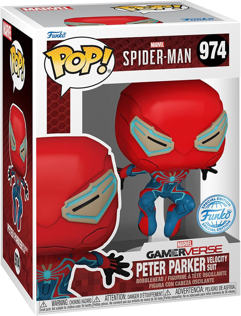 SpiderMan PS - Spider-Man (Velocity Suit) Pop (EE Exclusive)