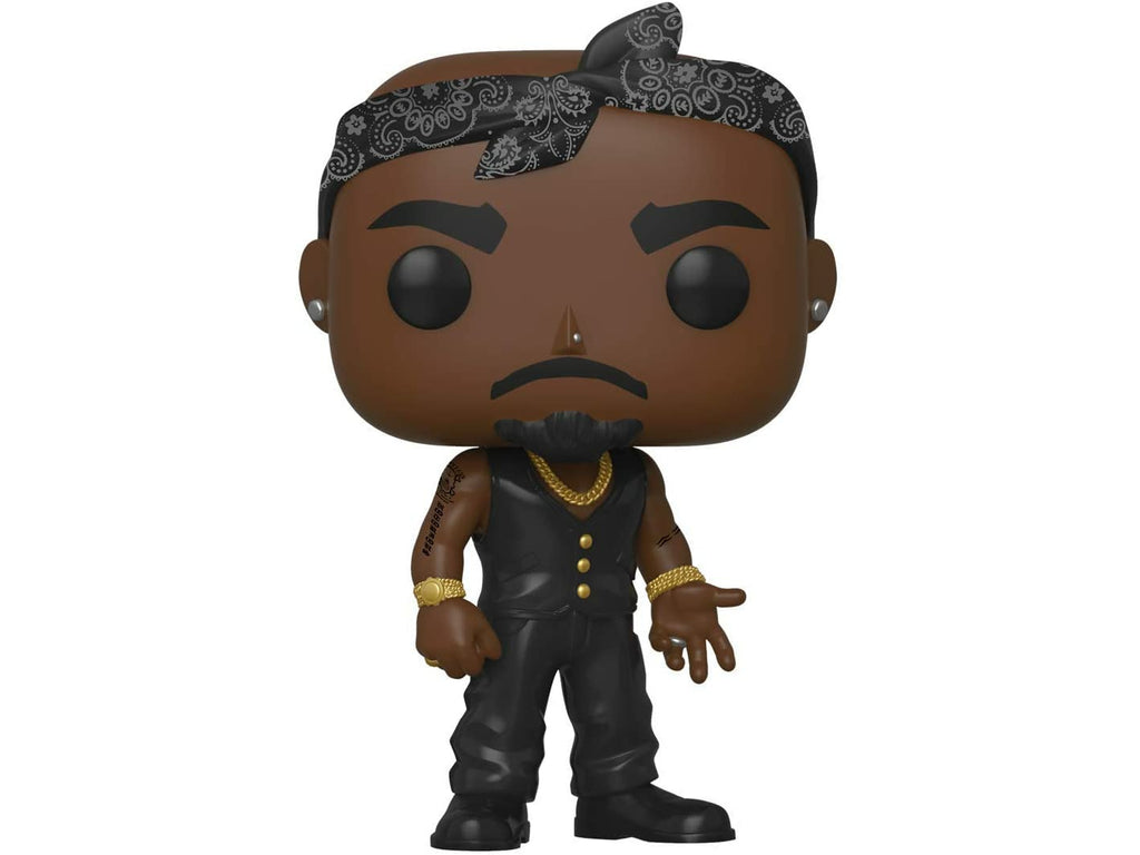 Tupac - Vest w/Bandana Pop