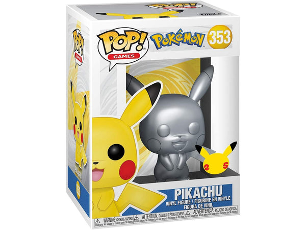 Pokemon - Pikachu (Chrome Silver) Pop